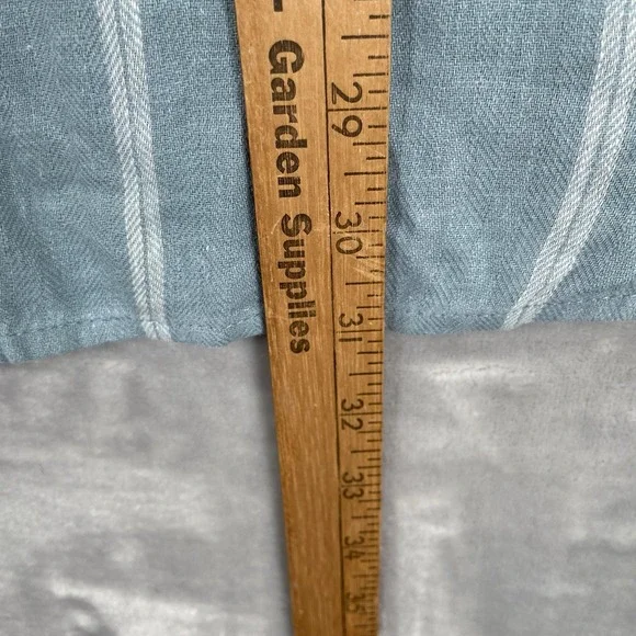 Katin Shirt men's XL Button Up Striped Short Sleeve Casual Chest Pocket Beach - Picture 10 of 11